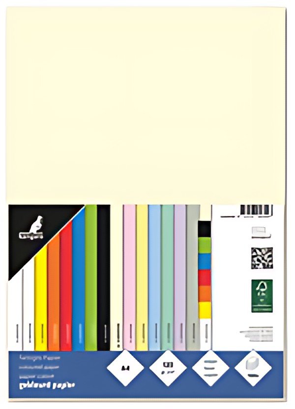 kangaro Multifunktionspapier, DIN A4, 120 g/qm, beige