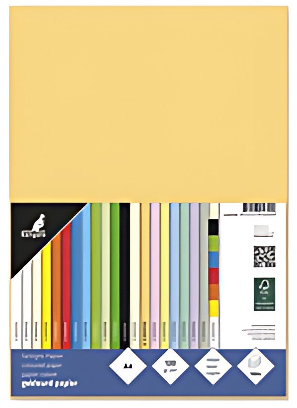 kangaro Multifunktionspapier, A4, 120 g/qm, dunkel chamois