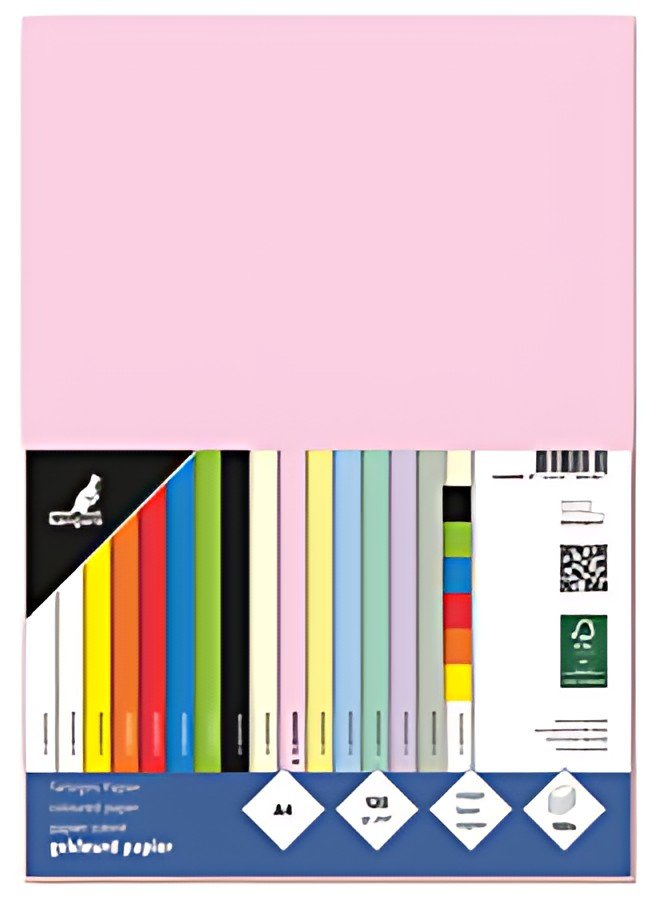 kangaro Multifunktionspapier, DIN A4, 120 g/qm, pastellrosa