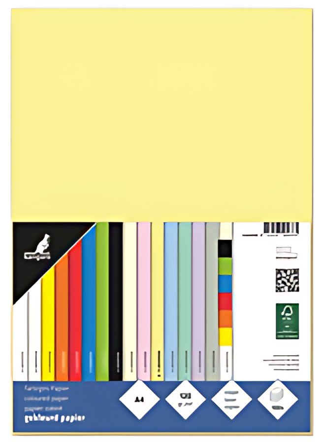 kangaro Multifunktionspapier, DIN A4, 120 g/qm, pastellgelb
