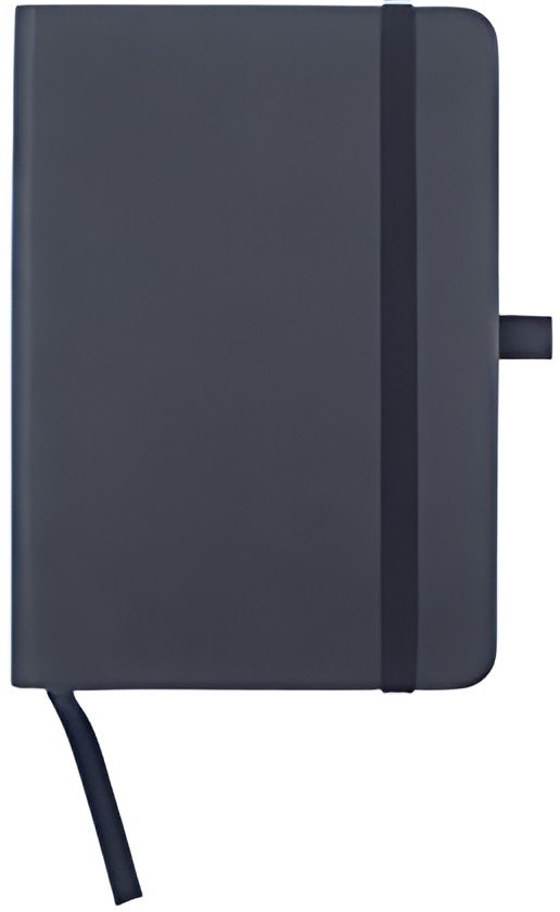 Carnet kangaro, 96 feuilles, DIN A6, quadrillé, noir