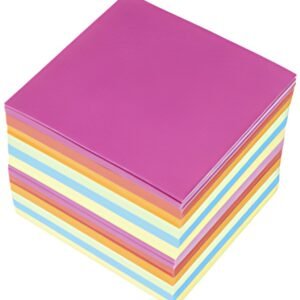 kangaro Zettelboxeinlagen, 90 x 90 mm, 700 Blatt, sortiert