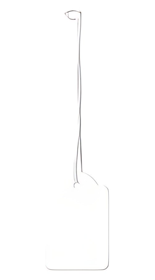 Étiquettes de marchandises Kangaro, 13 x 20 mm, blanches, 500 pièces