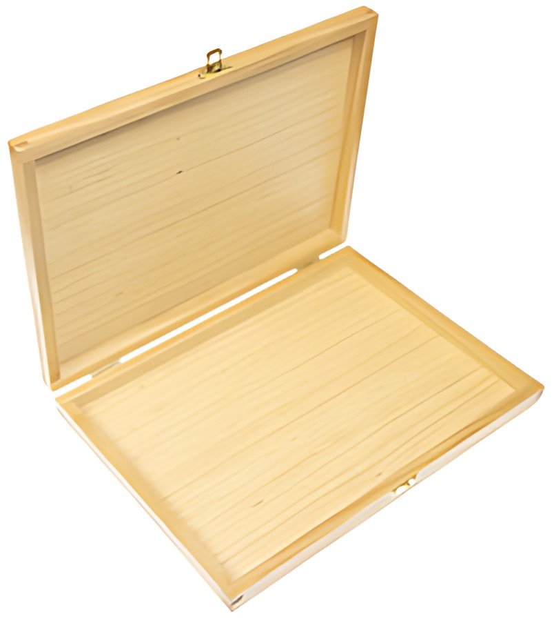Boîte à crayons kangaro en bois, (L)280 x (P)200 mm, non équipée
