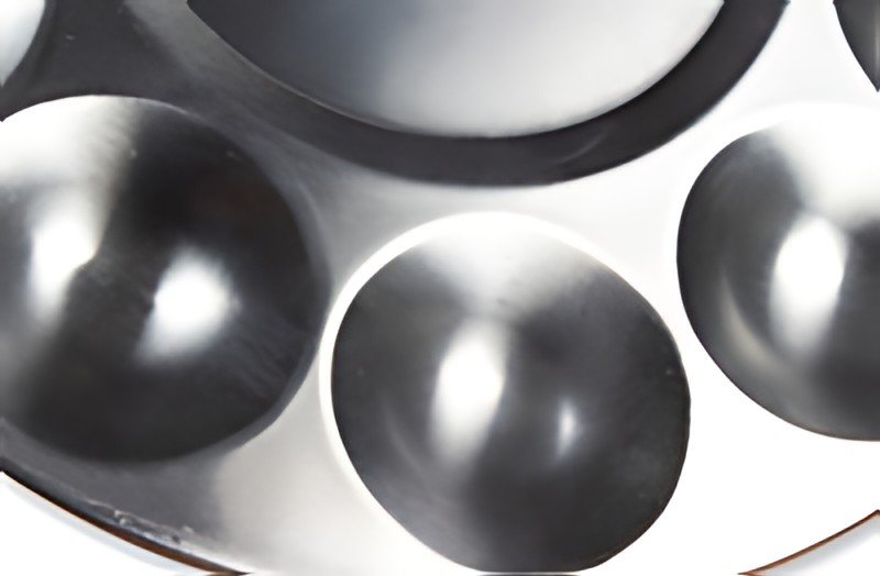 kangaro Palette de peinture, aluminium, rond, 170 mm