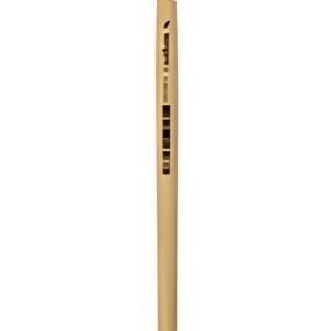 Brosse à poils kangourou, plate, taille 8, bois non peint