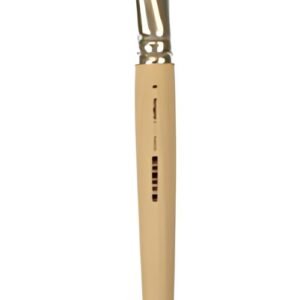Brosse à poils kangourou, plate, taille 22, bois non peint