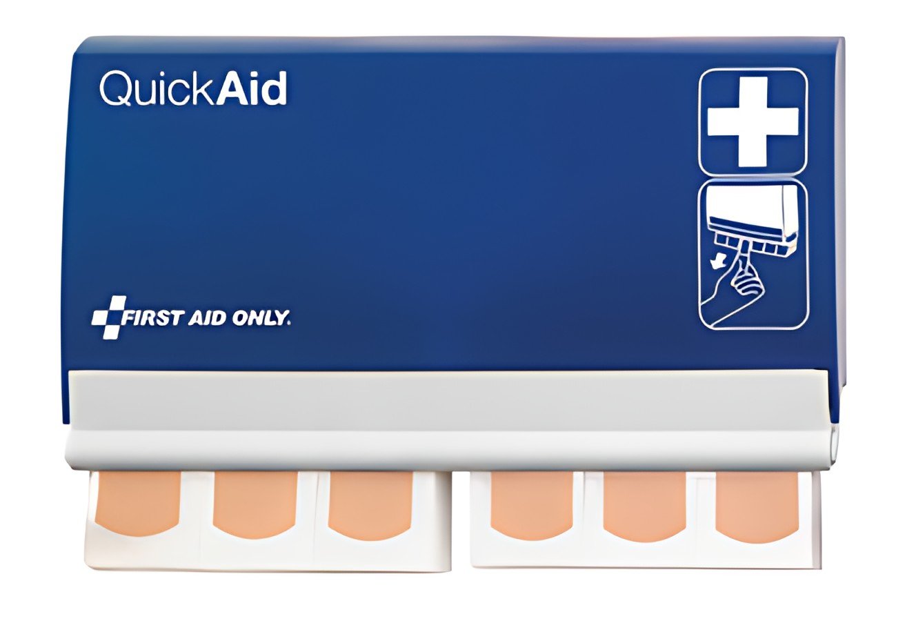 FIRST AID ONLY Distributeur pansements Elastique, bleu