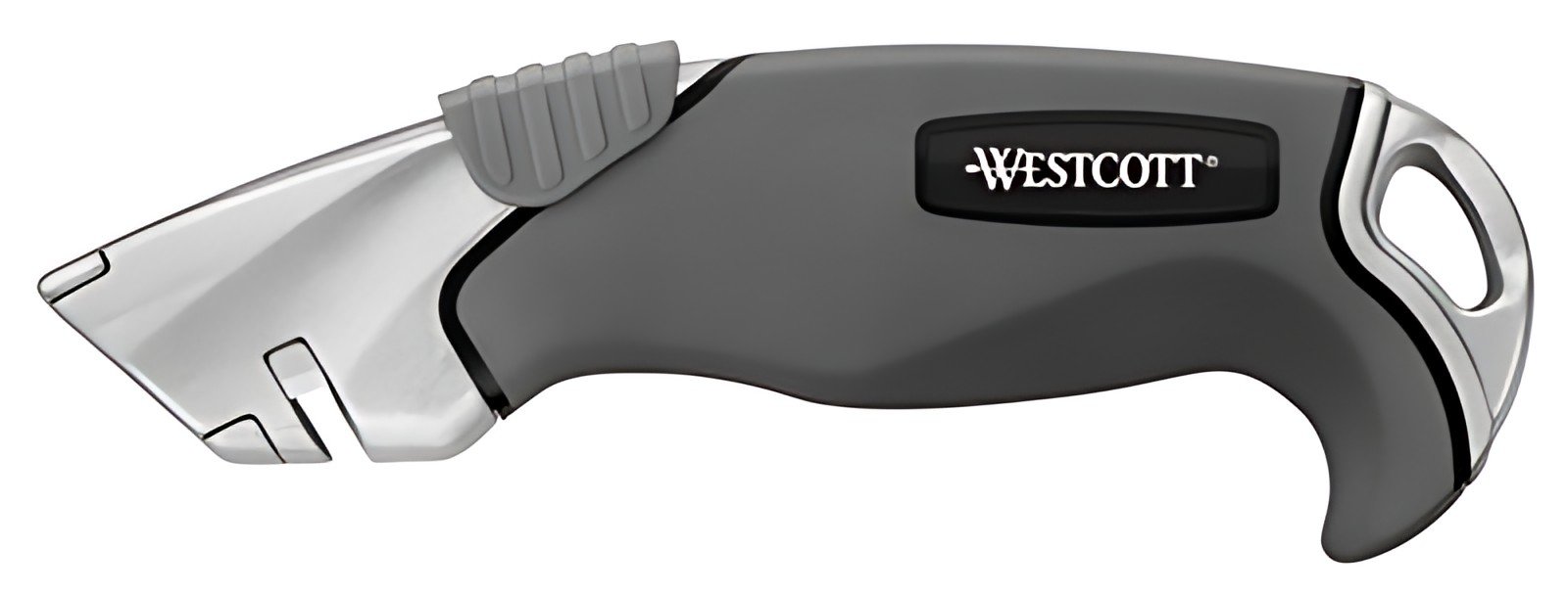 WESTCOTT Cutter Aluminium Alloy, lame: 18 mm, argent/gris