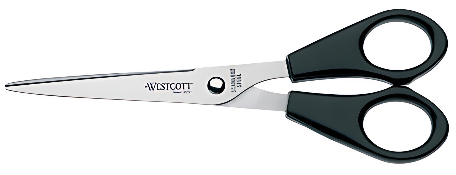 WESTCOTT Ciseaux de bureau, longueur: 210 mm, noir