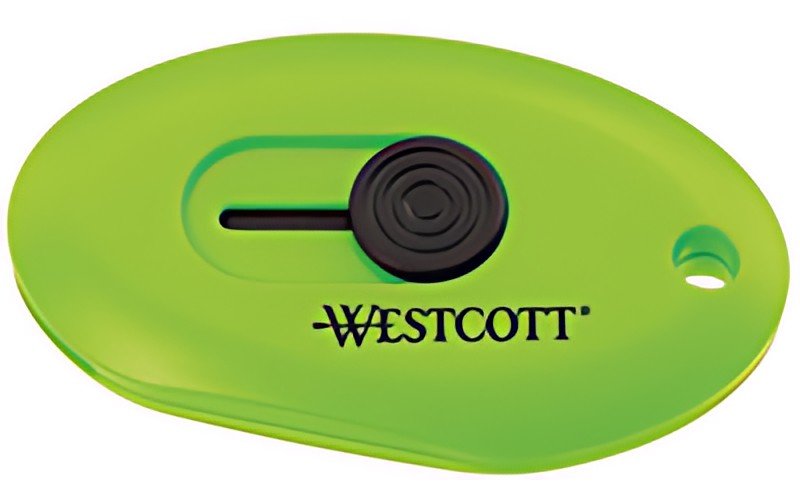 WESTCOTT Mini-cutter céramique, lame: 31 mm, vert