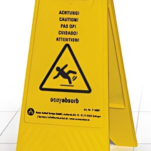 easyabsorb Panneau de signalisation "Attention sol glissant"