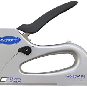 WESTCOTT Agrafeuse manuelle ProjectMate, argent/noir