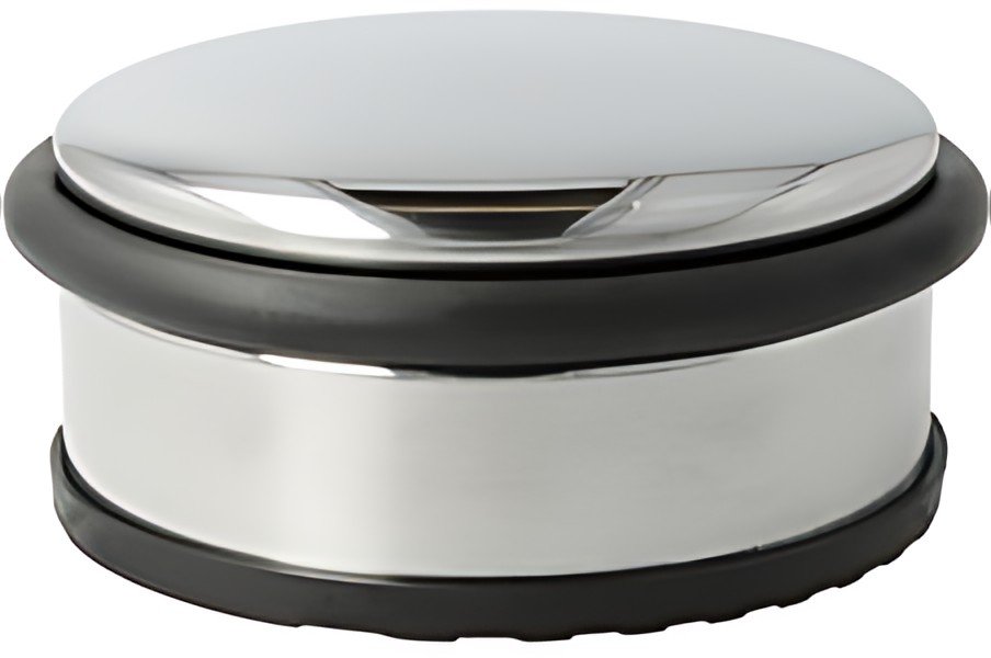 WESTCOTT Butoir de porte, en acier inoxydable, argent