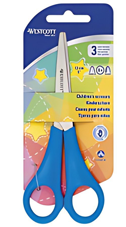 WESTCOTT Ciseaux de bricolage pour enfants, bleu