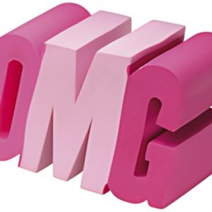 WESTCOTT Gomme en plastique OMG, rose