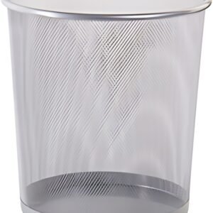 WESTCOTT Corbeille, en fils métalliques, 12,3 L, argent