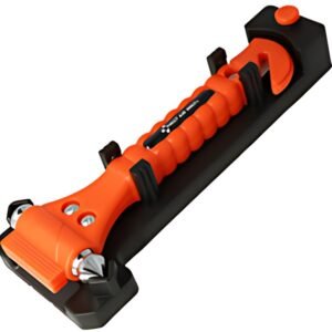 FIRST AID ONLY Marteau de secours 2 en 1, orange