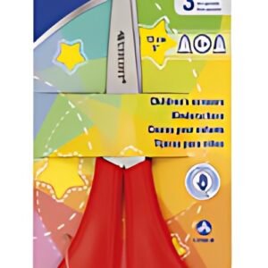 WESTCOTT Ciseaux de bricolage pour enfants, rouge