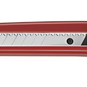 WESTCOTT Cuttter PREMIUM, lame: 9 mm, rouge/noir