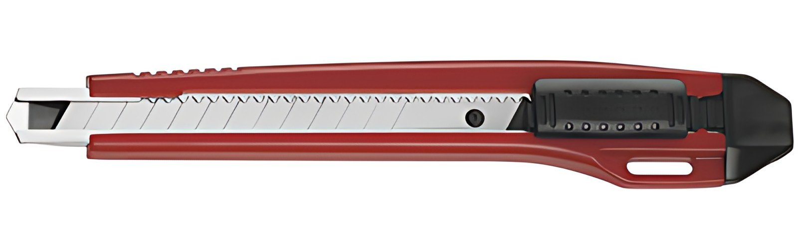 WESTCOTT Cuttter PREMIUM, lame: 9 mm, rouge/noir