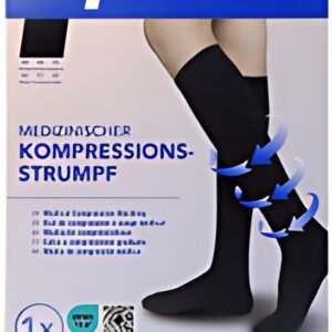 FIRST AID ONLY Mi-bas de contention, XXL, noir