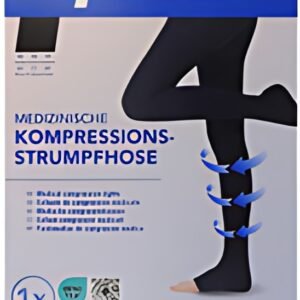 FIRST AID ONLY Collants de contention, M, noir