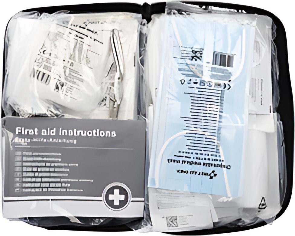 FIRST AID ONLY KFZ-Verbandtasche nach DIN 13164, schwarz