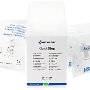 FIRST AID ONLY Steriles Wundverband-Set QuickStop, 3er Set
