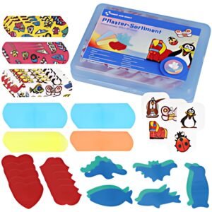 FIRST AID ONLY Kinder-Pflaster-Sortiment, 45er Kunststoffbox