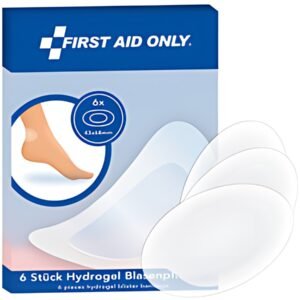 FIRST AID ONLY Blasen-Pflaster, transparent, 6er Blister