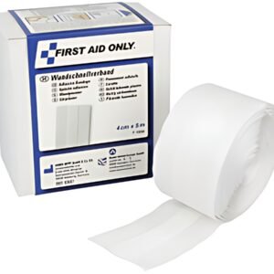 FIRST AID ONLY Wundschnellverband, 40 mm x 5 m, weiß