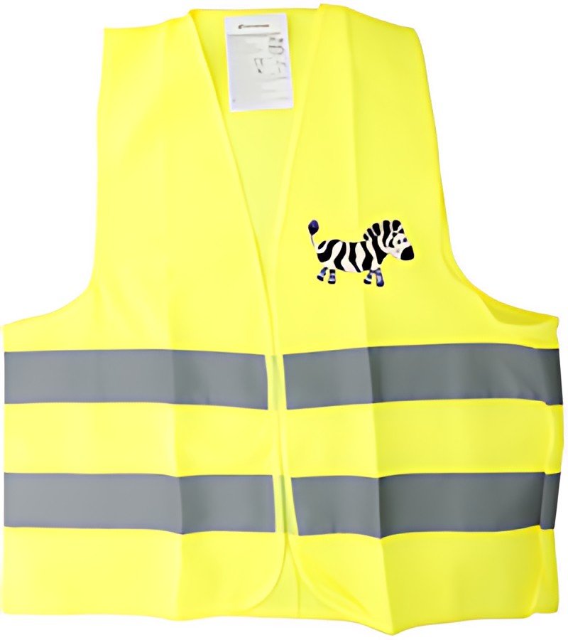 FIRST AID ONLY Gilet de signalisation/sécurité "Zèbre"