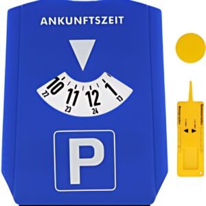 FIRST AID ONLY Disque de stationnement multifonction 5 en 1, bleu