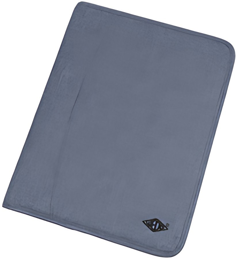 WEDO Serviette classeur "DENIM", A4, en polyester, bleu mêlé