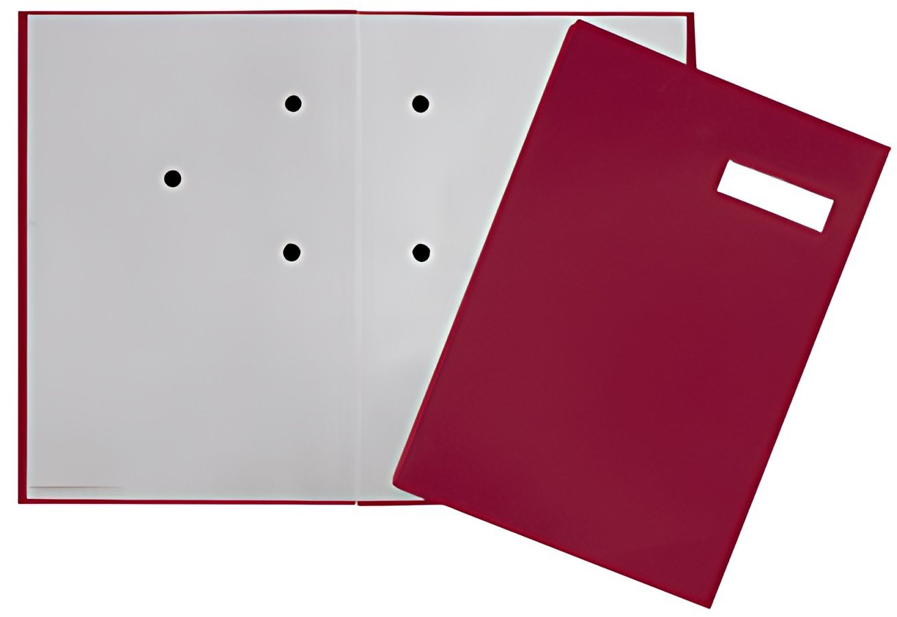 PAGNA parapheur ECO,  20 compartiments, Eco rouge