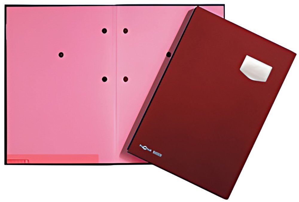 PAGNA Parapheur "DE LUXE", A4,  20 compartiments, rouge