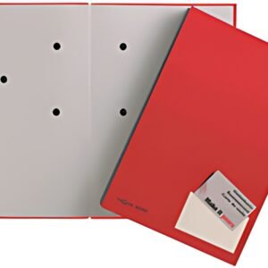 PAGNA parapheur Color, format A4, 20 compartiments, rouge