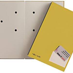 PAGNA parapheur Color, format A4, 20 compartiments, jaune