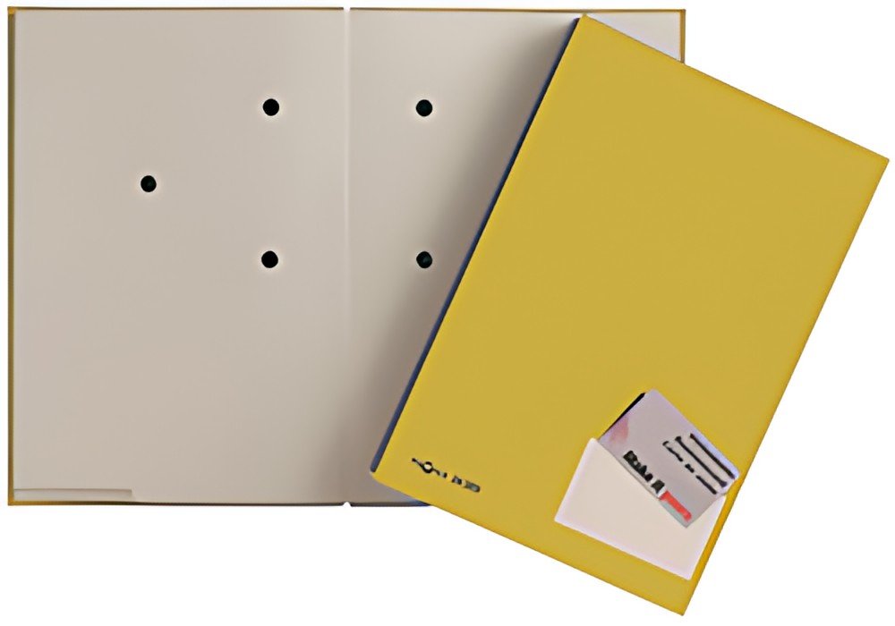 PAGNA parapheur Color, format A4, 20 compartiments, jaune