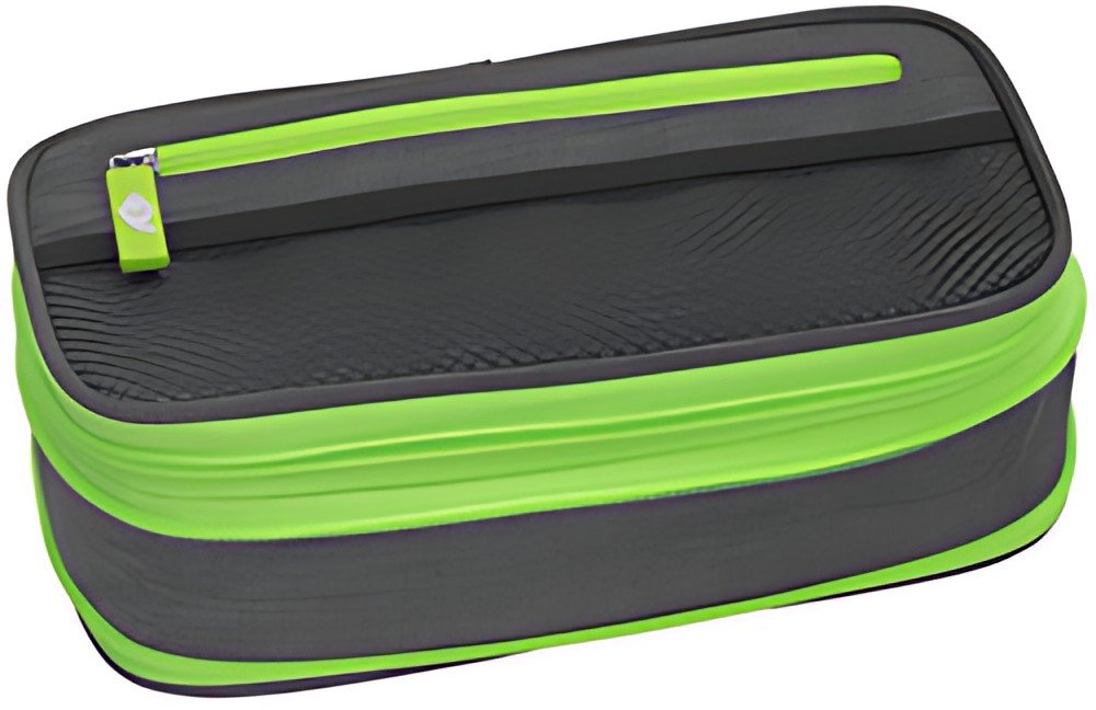 WEDO Trousse NEON Stretch avec rabat intérieur, vert fluo