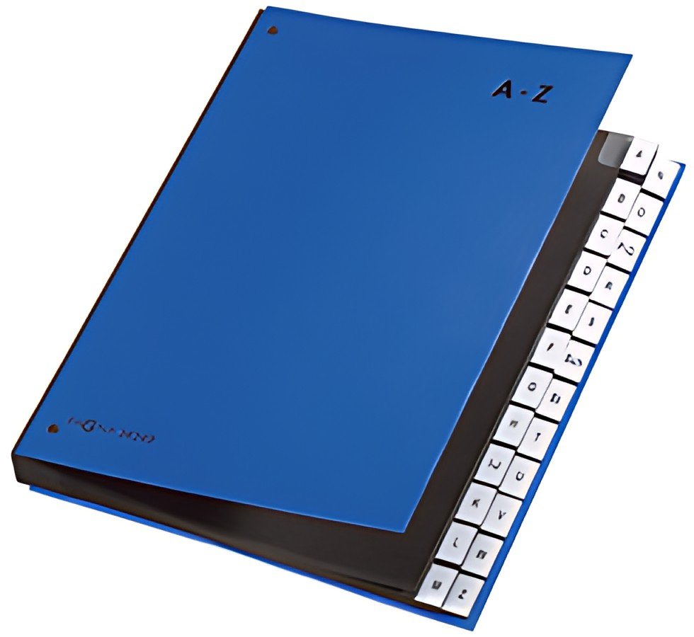 PAGNA classeur à compartiment Color, format A4, A - Z, 24