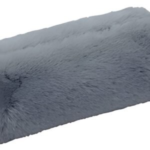 WEDO Trousse "FLUFFY", en peluche, gris bleu