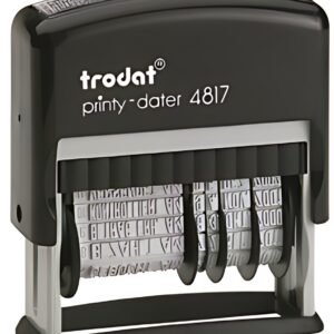 tampon à ruban mot trodat Printy Dater 4817, avec date, SB-