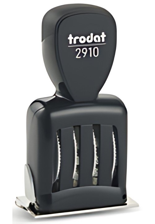 dateur trodat 2910/L "REÇU" + 4 champs