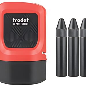 trodat Set tampon de confidentialité ID Protector+, rouge