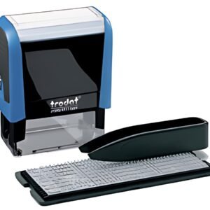 trodat machine à tamponner le texte Typo Printy Set 4911, 3 lignes