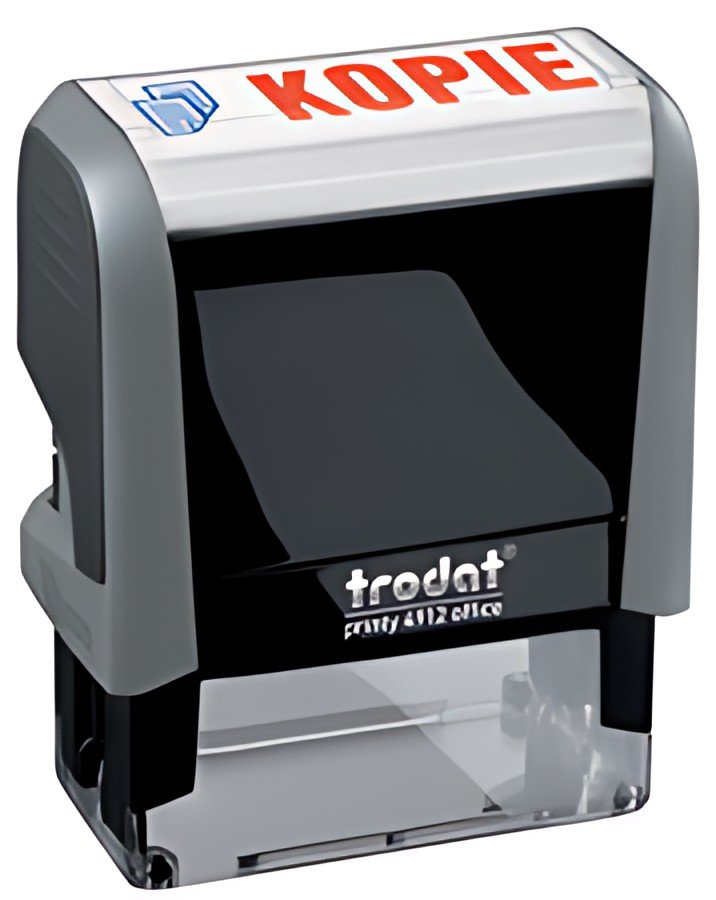 Machine à tamponner les textes trodat Office Printy 4.0 4912 « TERMINÉ »