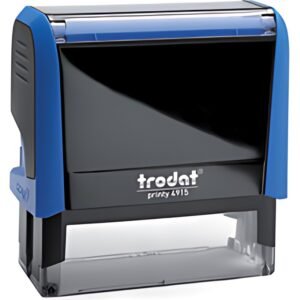 trodat Tampon pour texte Printy 4915 4.0, 7 lignes, bleu