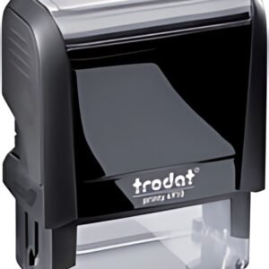 trodat Tampon pour texte Printy 4910 4.0, 3 lignes, noir